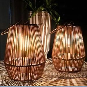 Elegant Brown Lantern 1pack